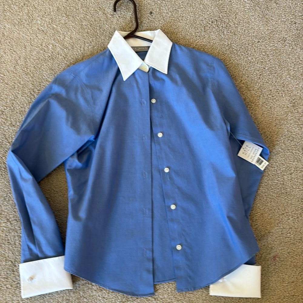 NWT Kate Hill Button Down